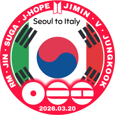 🇰🇷Seoul⊙⊝⊜Italy🇮🇹 BTS ⁷💜