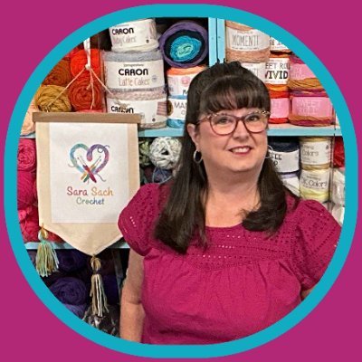 Sara Sach of Sara Sach Crochet Designs