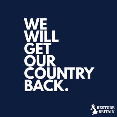 Restore Britains Pride. We don't care