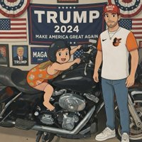 MAGA DAD ORIOLES DIEHARD