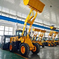 Wheel loader factory