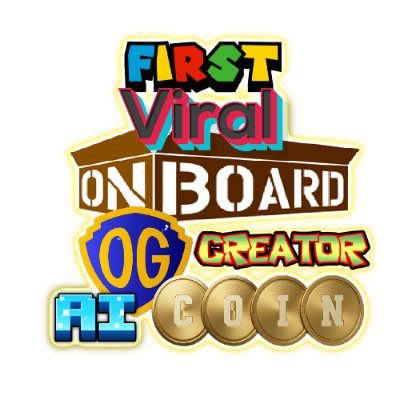 FIRSTviralonboardOGcreatorAIcoin