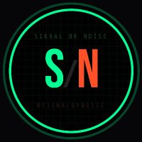 SoN · Signal or Noise