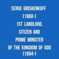1st Prime Minister of the Kingdom of God
