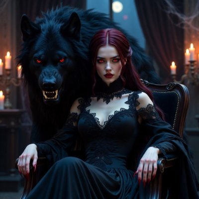 Nanda | Redhead vampire