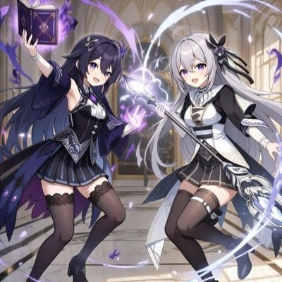 アクアハウス「魔法少女達」AIイラスト