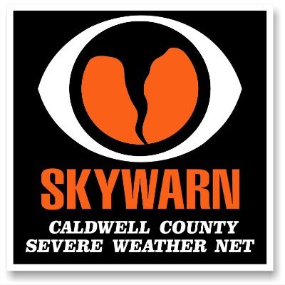 Caldwell County severe weather net.