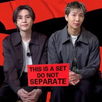 namgi kiss on stage at bts world tour