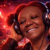 Miss Kamau riding Ocean985 waves.📻