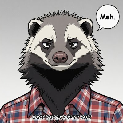 Honey Badger doesn't care
