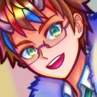 藍上陸樹💙👆🎨暗黒街のカモシカVTuber