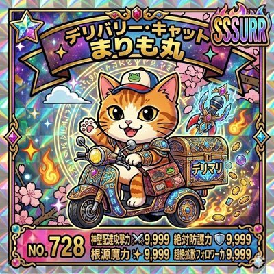 まりも🟢フーでり配達員🚲🐸📕🐷🚀