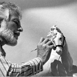 Sculptor Donald Beck