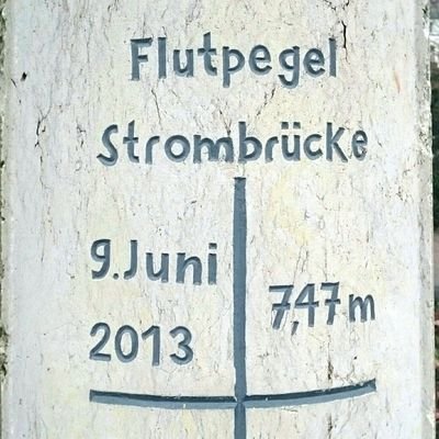 Elbpegel Magdeburg-Strombrücke