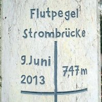 Elbpegel Magdeburg-Strombrücke